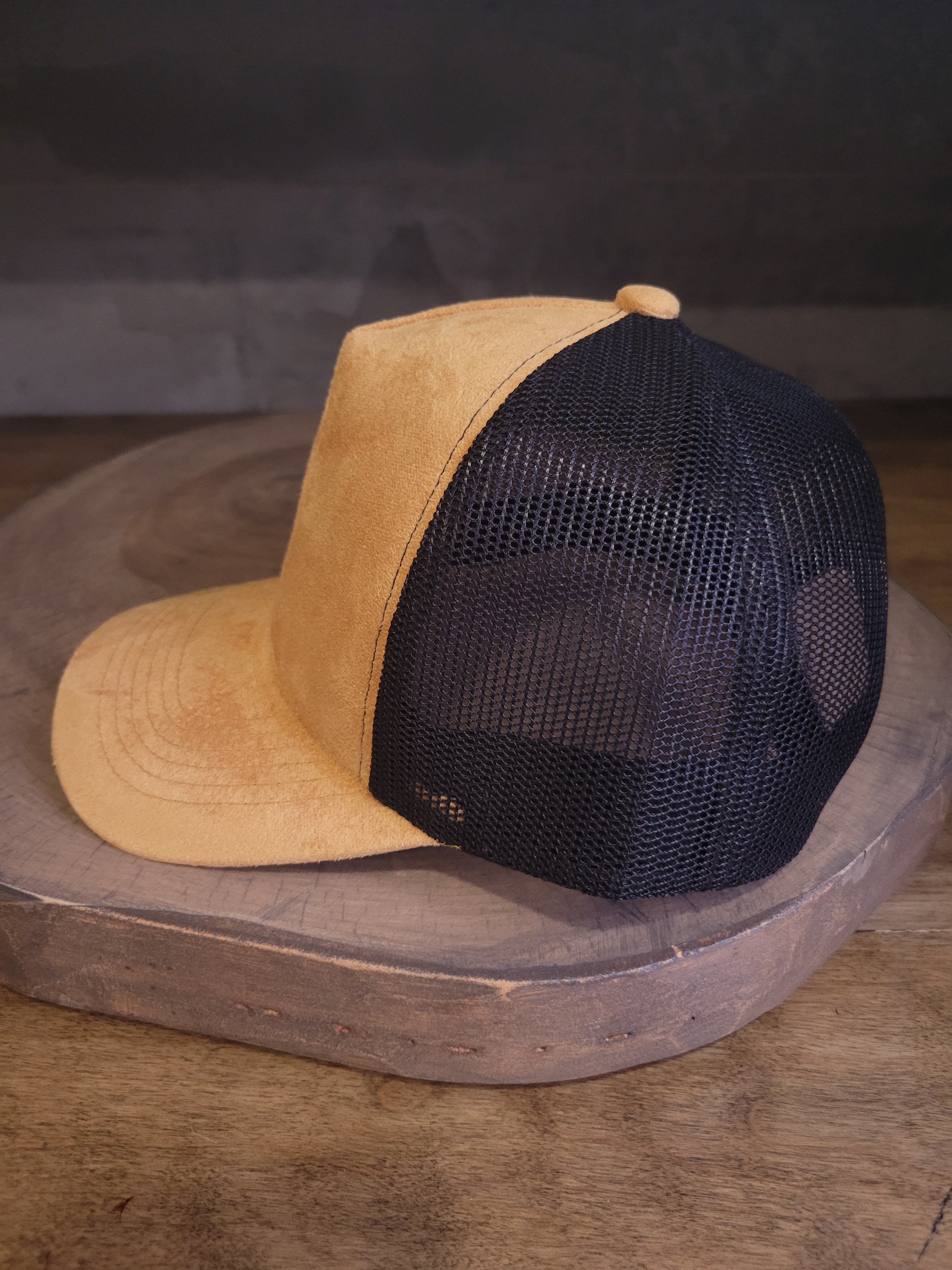 casquette jaune visière ronde